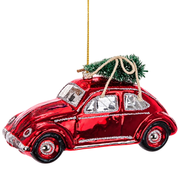 Glass Car with Tree